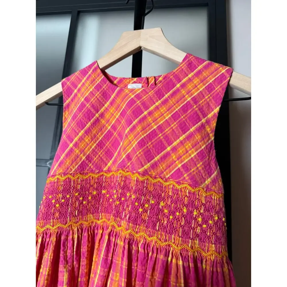 Strasburg Plaid Dress Girls Size 8y
